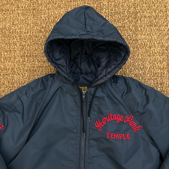 Vintage Seder Sportswear Bomber Jacket with Hood - Picture 2 of 16